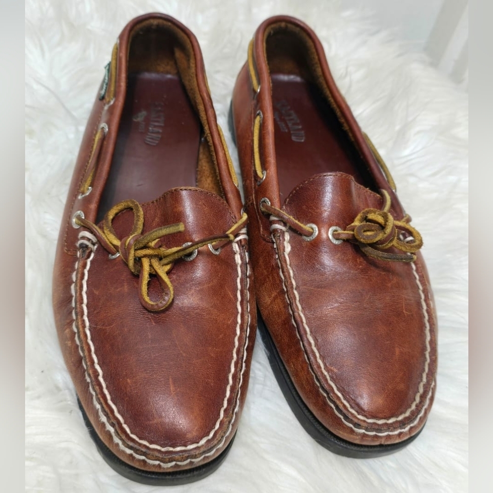 Eastland Yarmouth Camp Moc Slip-on Loafers Women's Size 8.5M🌴✌️ - Picture 7 of 12